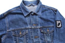 画像3: 90s Levi'sリーバイス POW MIA レベルフラッグ 州旗 パッチ付き デニムジャケット 4ポケット (3)