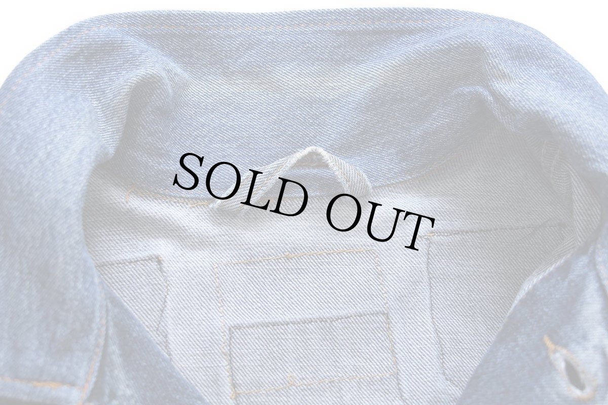 画像6: 90s Levi'sリーバイス POW MIA レベルフラッグ 州旗 パッチ付き デニムジャケット 4ポケット (6)