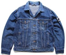 画像2: 90s Levi'sリーバイス POW MIA レベルフラッグ 州旗 パッチ付き デニムジャケット 4ポケット (2)