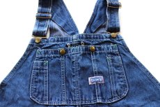 画像4: 80s USA製 BIG SMITHビッグスミス デニム オーバーオール w42 (4)