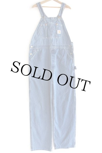 carharttカーハート デニム オーバーオール W40 - Sixpacjoe Web Shop