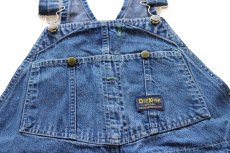 画像4: 80s USA製 OSHKOSH B'GOSH ペンキ飛び デニム オーバーオール w38 (4)