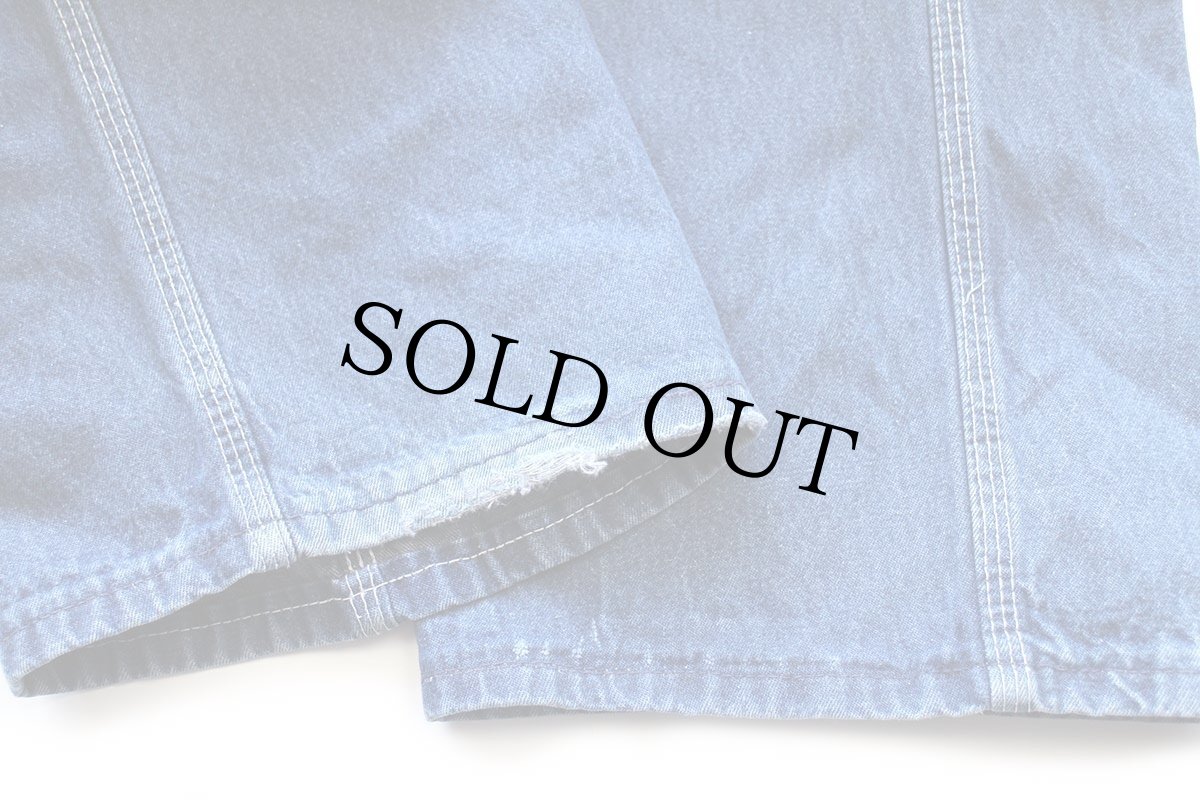 画像9: 80s USA製 BIG SMITHビッグスミス デニム オーバーオール W42 (9)