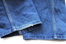 画像9: 80s USA製 BIG SMITHビッグスミス デニム オーバーオール w42 (9)