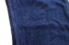 画像7: 90s USA製 Dickiesディッキーズ ペンキ飛び デニム オーバーオール w32 L32 (7)