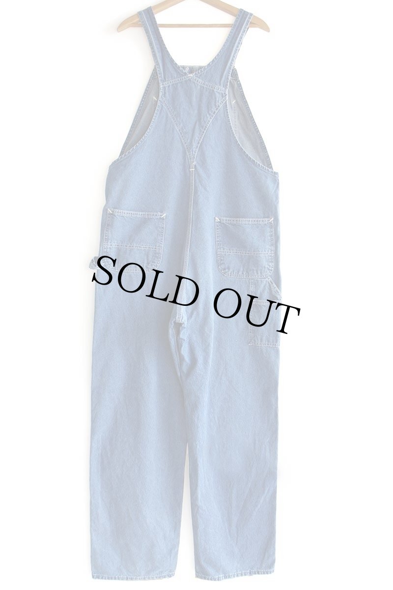 画像3: carharttカーハート デニム オーバーオール W40 (3)