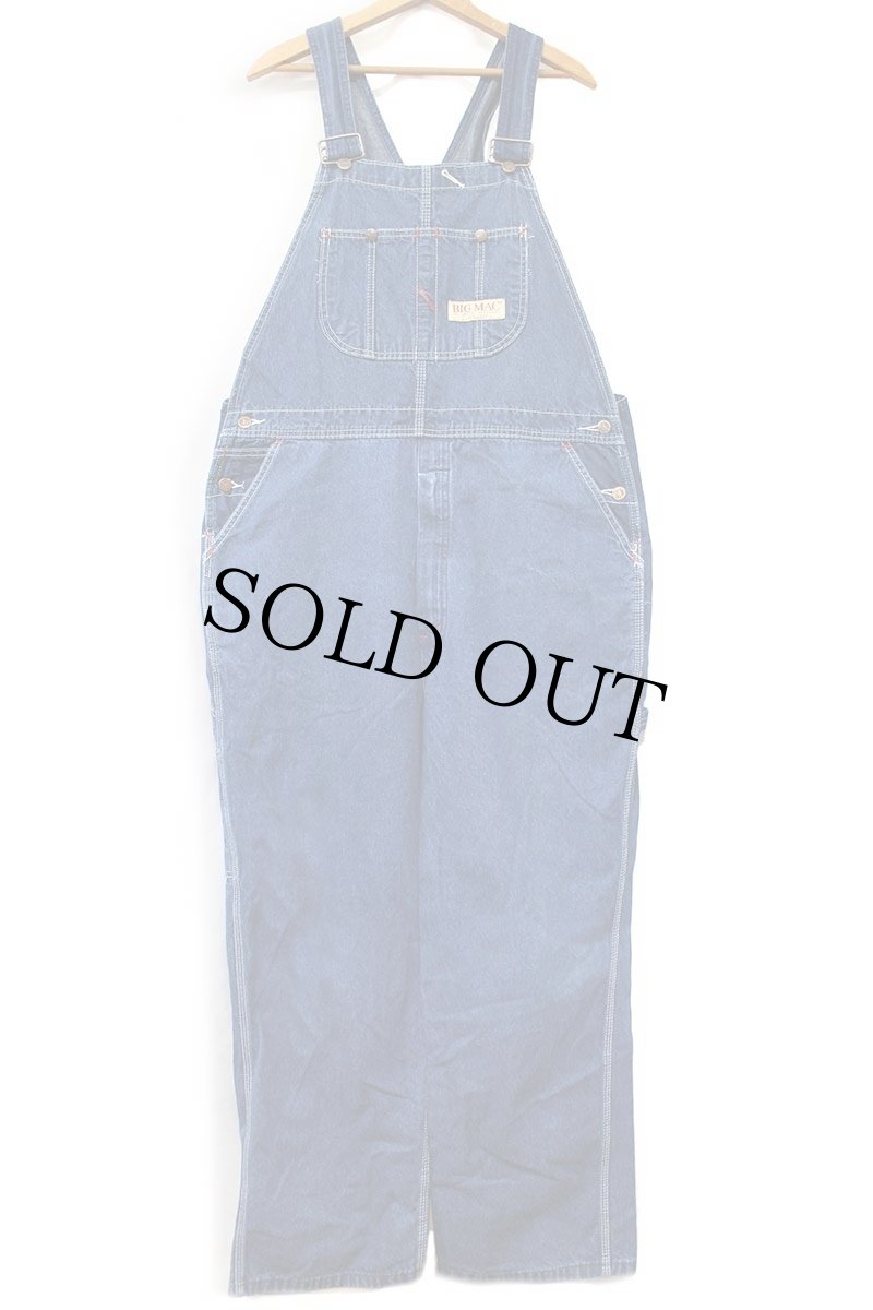画像2: 90s JCPenney BIGMACビッグマック デニム オーバーオール w41 (2)