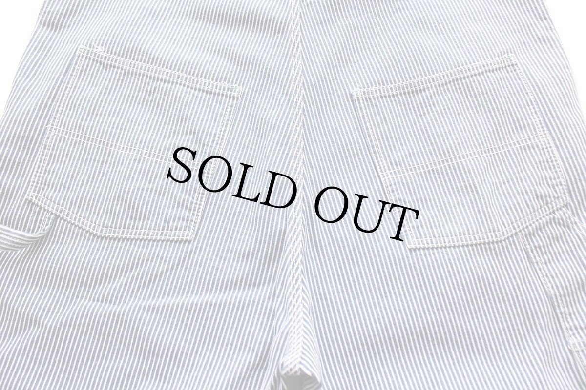 画像6: 00s OSHKOSH B'GOSH ヒッコリー ストライプ オーバーオール w46★特大 (6)