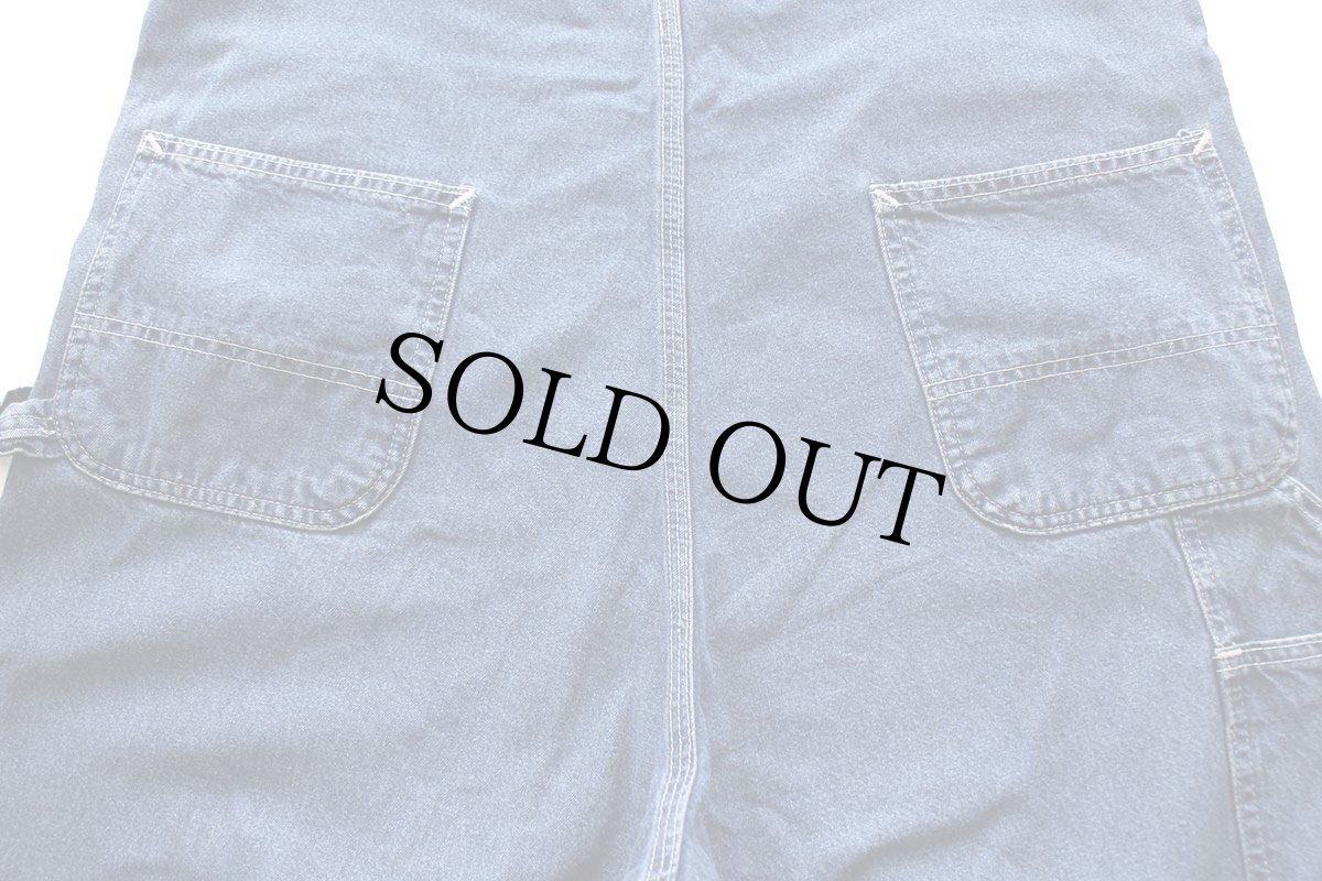 画像6: carharttカーハート デニム オーバーオール W40 (6)