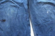 画像7: 80s USA製 OSHKOSH B'GOSH ペンキ飛び デニム オーバーオール w38 (7)