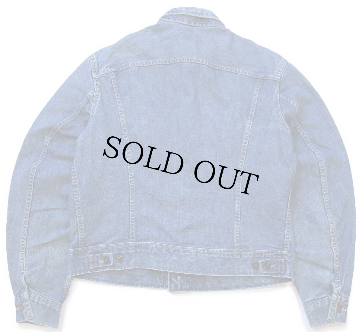 画像2: 70s USA製 Leeリー 220 デニムジャケット (2)