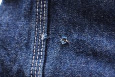 画像8: 90s USA製 Dickiesディッキーズ ペンキ飛び デニム オーバーオール w32 L32 (8)