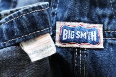 画像5: 80s USA製 BIG SMITHビッグスミス デニム オーバーオール w42 (5)