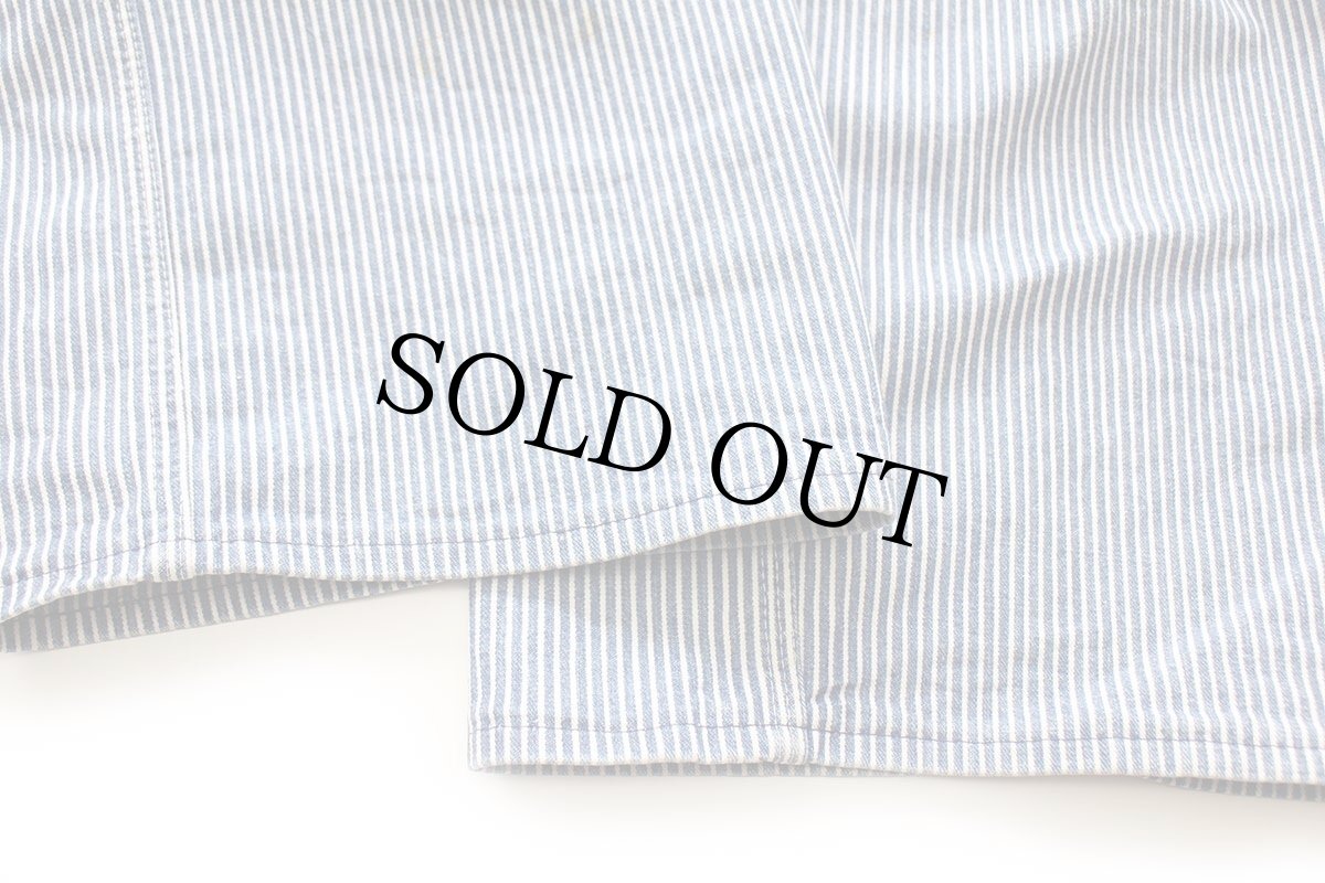 画像10: 80s JCPenney BIGMACビッグマック ヒッコリー ストライプ オーバーオール w42 (10)