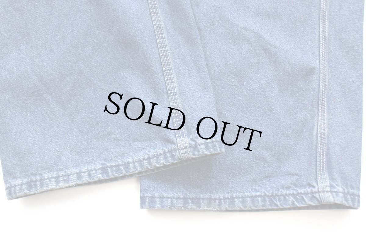 画像8: carharttカーハート デニム オーバーオール W40 (8)