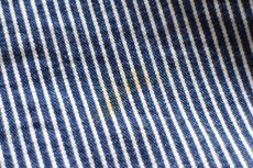 画像10: 00s OSHKOSH B'GOSH ヒッコリー ストライプ オーバーオール w46★特大 (10)