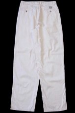 画像3: 90s ポロ ラルフローレン ツータック コットン チノパン アイボリー w30 L30★320 (3)