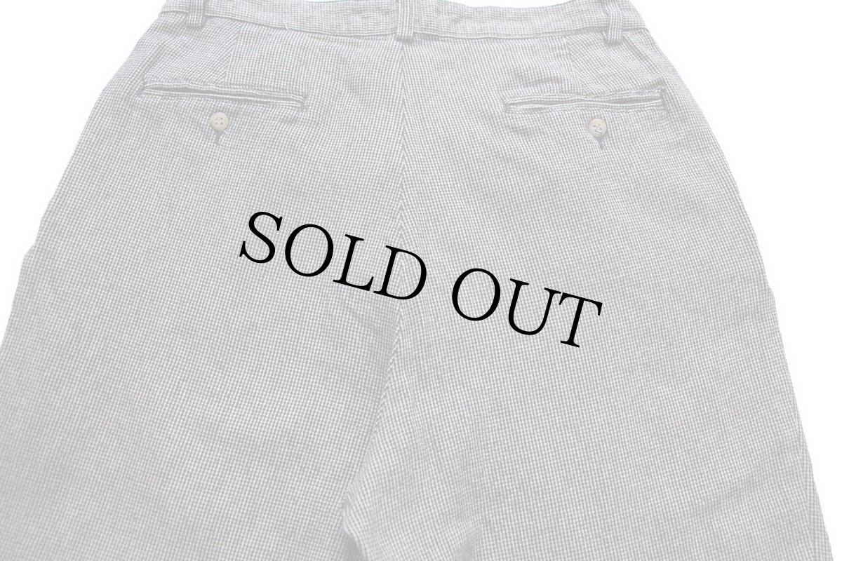 画像5: 90s ポロ ラルフローレン 千鳥格子 ツータック スラックス コットンパンツ w34 L32 (5)