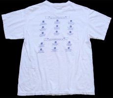 画像3: 90s STATE CUP YOUTH SOCCER サッカーボール SNICKERS スニッカーズ 両面プリント コットンTシャツ 白 M (3)