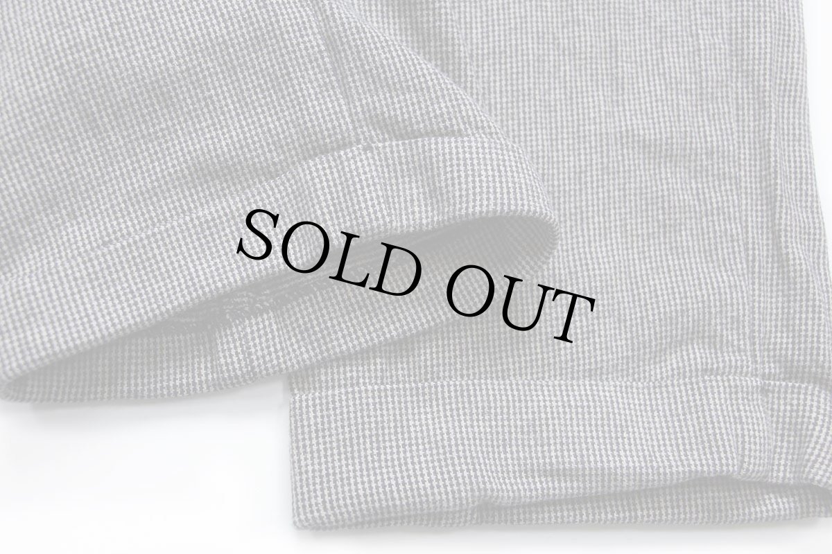 画像7: 90s ポロ ラルフローレン 千鳥格子 ツータック スラックス コットンパンツ w34 L32 (7)