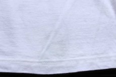 画像7: 90s USA製 HUMMINGBIRDS ハチドリ アート 染み込みプリント コットンTシャツ 白 L (7)