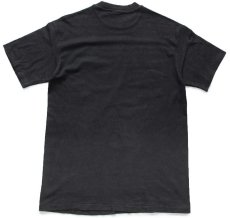 画像3: 90s USA製 Hanes FUCHSIAS & HUMMINGBIRDS フクシア ハチドリ アート コットンTシャツ 黒 M (3)