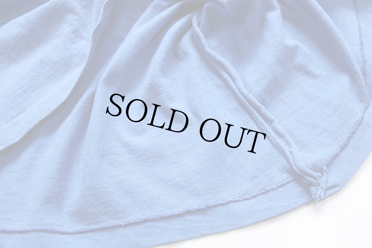 画像6: 90s USA製 UNITED STATES AIR FORCE ロゴ ひび割れプリント コットンTシャツ 青 L (6)