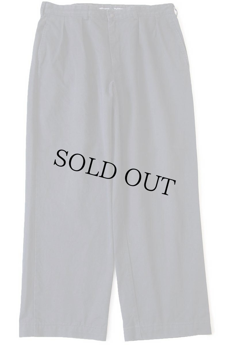 画像2: 90s ポロ ラルフローレン ANDREW PANT ツータック コットン チノパン 黒 w36 L32★314 (2)