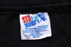 画像5: 90s USA製 Hanes FUCHSIAS & HUMMINGBIRDS フクシア ハチドリ アート コットンTシャツ 黒 M (5)