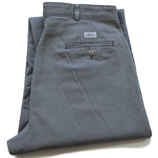 90s ポロ ラルフローレン ツータック コットン チノパン 紺 w34
