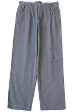 画像2: 90s メキシコ製 ポロ ラルフローレン ANDREW PANT ツータック コットン チノパン グレー w35 L32★316 (2)
