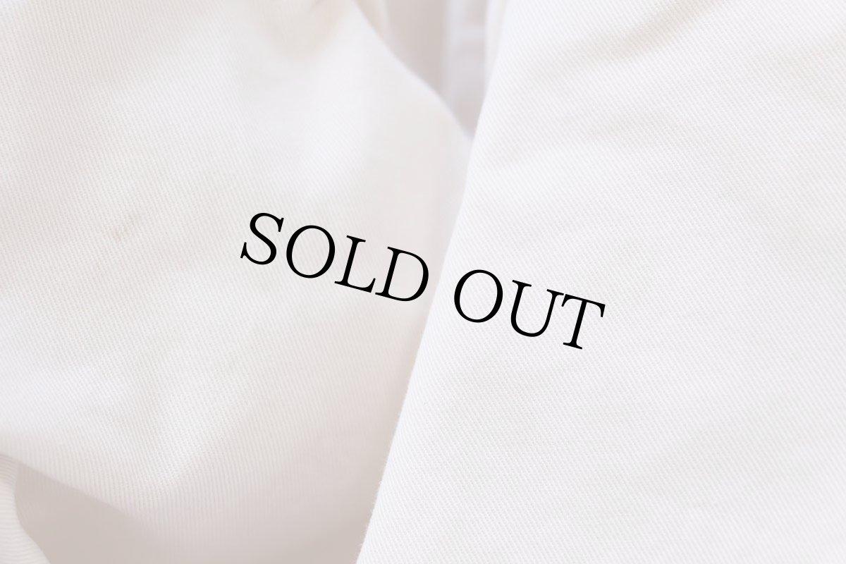 画像7: 90s ポロ ラルフローレン ツータック コットン チノパン アイボリー w30 L30★320 (7)