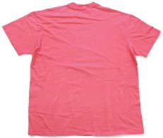 画像3: 90s USA製 CELEBRATING HARBORPLACE & THE GALLERY アート コットンTシャツ ピンク XL (3)