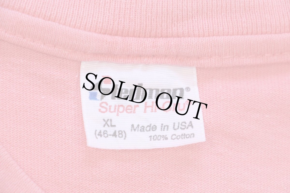 画像4: 90s USA製 CELEBRATING HARBORPLACE & THE GALLERY アート コットンTシャツ ピンク XL (4)