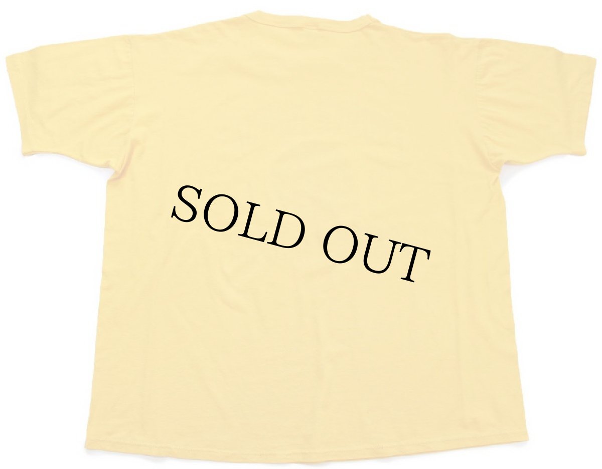 画像3: 90s USA製 RUSSELLラッセル FOURTH ANNUAL GATOR BLUE-GOLD GAME 三段中抜きプリント Tシャツ 濃黄 XXL★特大 (3)