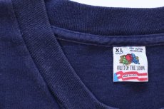 画像5: 90s USA製 NFL DALLAS COWBOYS SUPER BOWL XXV CHAMPIONS コットンTシャツ 紺 フェード XL (5)