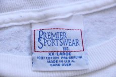 画像5: 90s USA製 THE FROG AND ONION PUB BERMUDA 両面プリント コットンTシャツ 白 XXL★特大 (5)