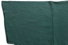 画像6: 80s USA製 RUSSELLラッセル MARINES ひび割れプリント Tシャツ 緑 L (6)