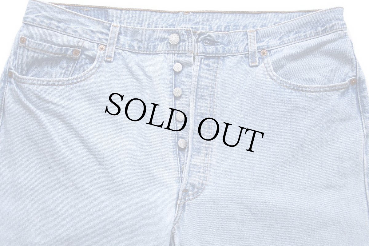 画像4: 90s USA製 Levi'sリーバイス 501 デニムパンツ W38 L32★157 (4)