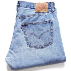 画像1: 90s USA製 Levi'sリーバイス 501 デニムパンツ w38 L32★156 (1)