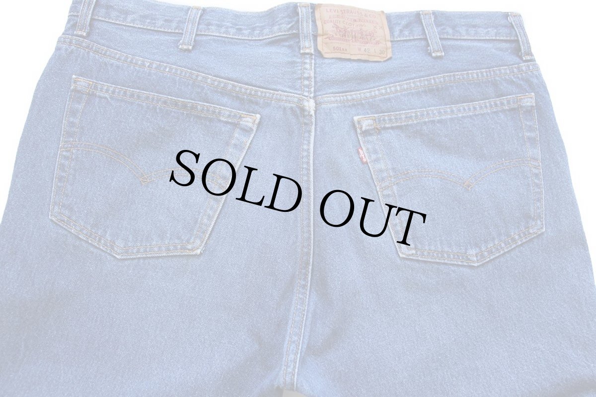 画像5: 90s USA製 Levi'sリーバイス 501 デニムパンツ w42 L30★159 (5)