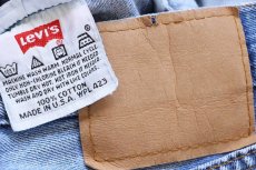画像6: 90s USA製 Levi'sリーバイス 501 デニムパンツ w34 L36★162 (6)