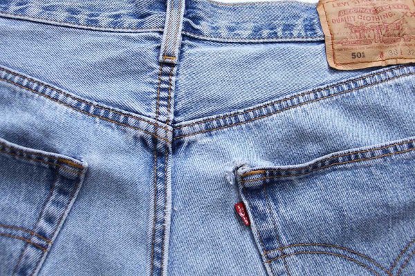 90s USA製 Levi'sリーバイス 501 デニムパンツ W38 L32☆156