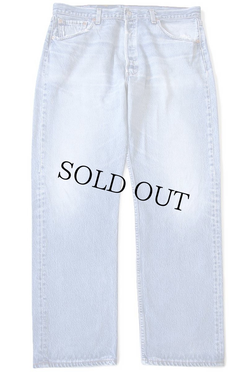 画像2: 90s USA製 Levi'sリーバイス 501 デニムパンツ ヒゲ w40 L34★158 (2)