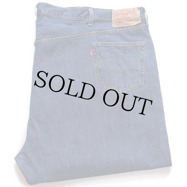 00s Levi'sリーバイス 501 デニムパンツ W60☆超特大 バナー
