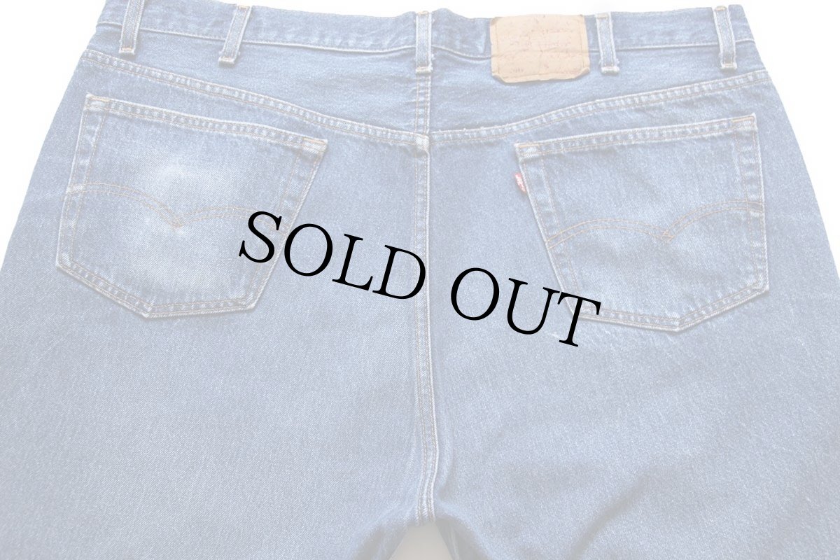 画像5: 90s USA製 Levi'sリーバイス 501 デニムパンツ ヒゲ W46★163 特大 (5)