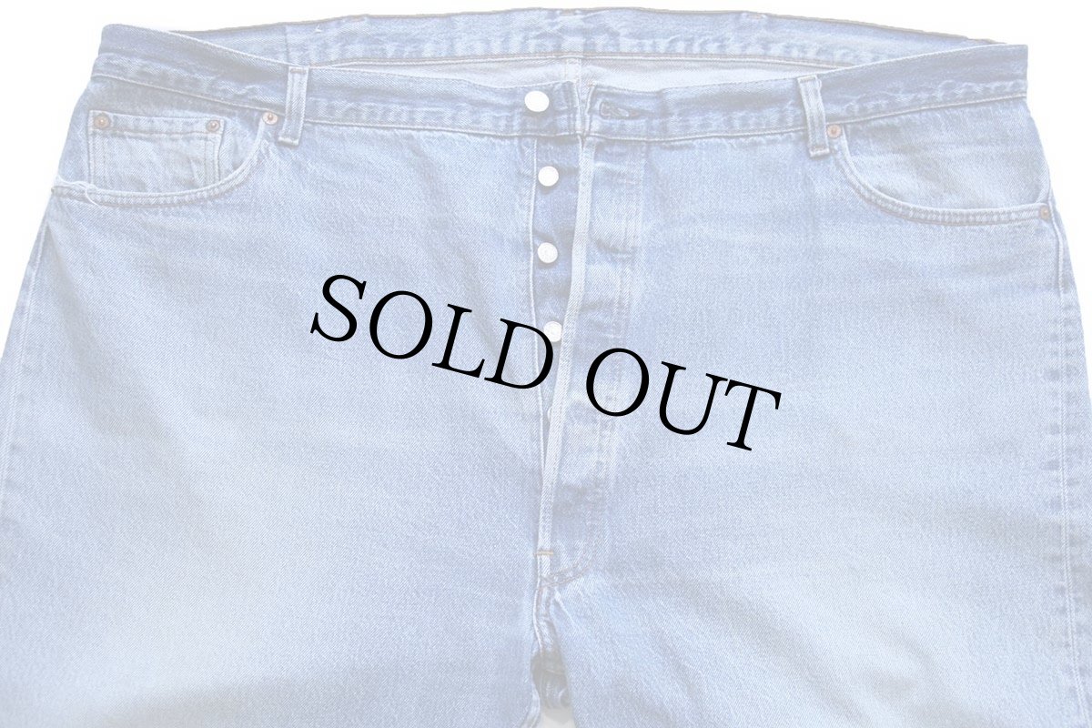 画像4: 90s USA製 Levi'sリーバイス 501 デニムパンツ W50★142 超特大 (4)