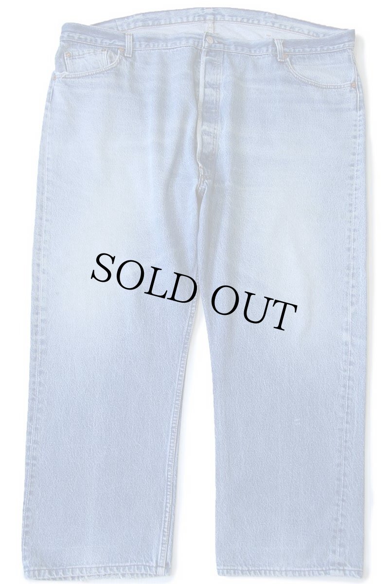 画像2: 90s USA製 Levi'sリーバイス 501 デニムパンツ W50★142 超特大 (2)