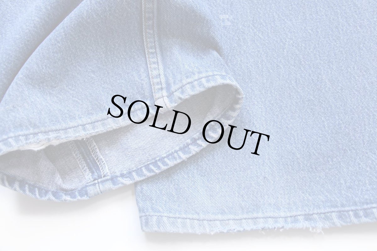 画像8: 90s USA製 Levi'sリーバイス 501 デニムパンツ W50★142 超特大 (8)