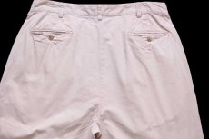 画像5: 90s ポロ ラルフローレン HAMMOND PANT ツータック コットンパンツ ライトベージュ w35 L34★324 (5)